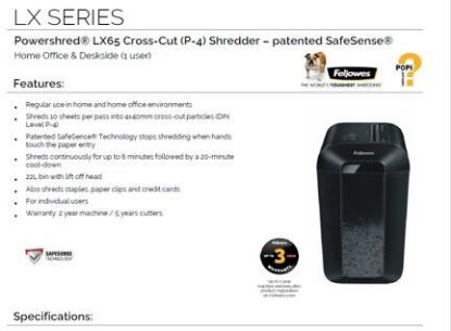 Picture of Shredder Confetti Cut Bin
